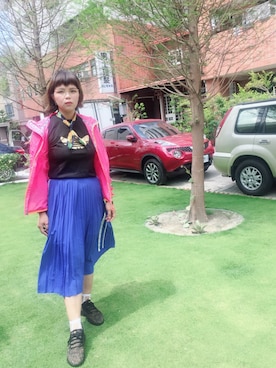 「adidas（アディダス）のアイテム（フォーマルスーツ/小物）」を使った、Edenさん（レディース・162cm）の春コーディネート