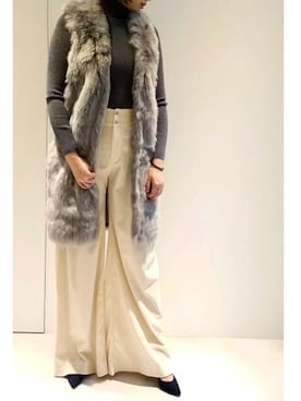 「SLOANE（スローン）のアイテム」を使った、agot.さん（レディース・165cm）の秋コーディネート