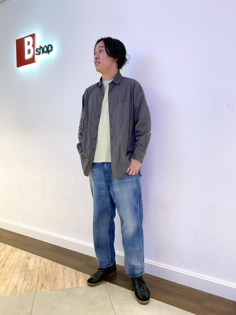 UNFIL（アンフィル）の「【unfil】5Pワイドテーパードデニムパンツ MEN
