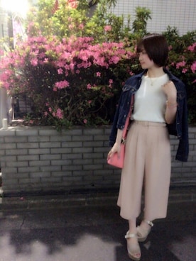 ❤︎さん（レディース・158cm）の春コーディネート