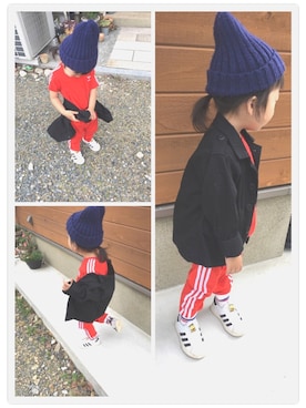 ANihCさん（キッズ・90cm）の秋コーディネート