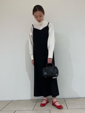 齋藤 優奈さん（レディース・157cm）の冬コーディネート