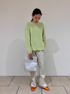 齋藤 優奈さん（レディース・157cm）の冬コーディネート