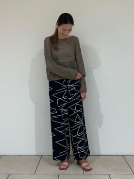 齋藤 優奈さん（レディース・157cm）の春コーディネート