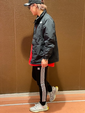 「イージーブースト」｜「アイテム（帽子）」を使った、ほい@相互さん（メンズ・173cm）の春コーディネート