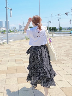 ゆんさん(レディース・156cm)の夏コーディネート