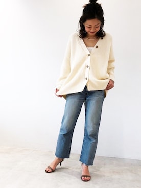 meeeeeさん（レディース・160cm）の春コーディネート