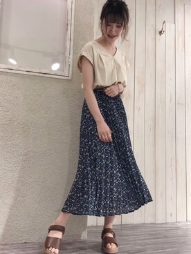 meaningさん（レディース・157cm）の夏コーディネート