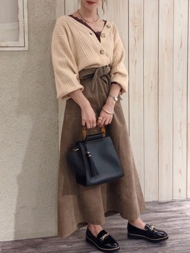 meaningさん（レディース・157cm）の秋コーディネート