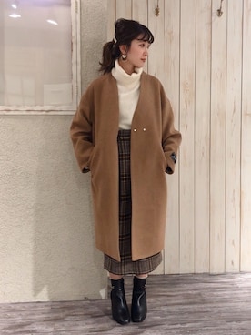 meaningさん（レディース・157cm）の秋コーディネート