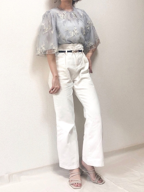 Meaning ミスティウーマン事業部 Mysty Womanのシャツ ブラウスを使ったコーディネート Wear