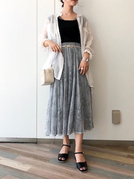 meaningさん（レディース・157cm）の夏コーディネート