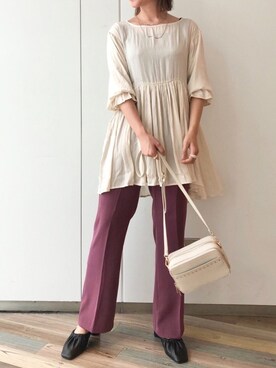 meaningさん（レディース・157cm）の秋コーディネート