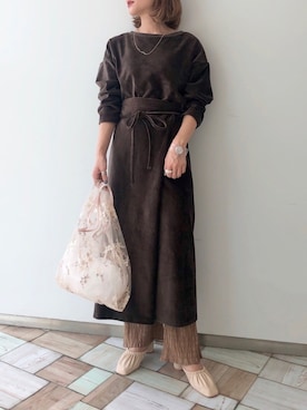 meaningさん（レディース・157cm）の秋コーディネート