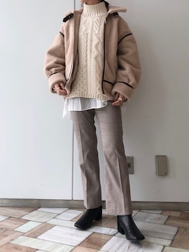 meaningさん（レディース・157cm）の秋コーディネート