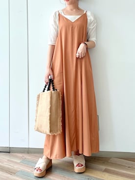 「パワショル」｜「アイテム（その他）」を使った、meaningさん（レディース・157cm）の夏コーディネート