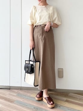 meaningさん（レディース・157cm）の夏コーディネート