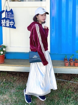 「Accessorize（アクセサライズ）のアイテム」を使った、Chun💚さん（レディース・155cm）の冬コーディネート