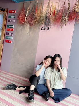 「sisterhood 」｜Chun💚さん（レディース・155cm）の秋コーディネート