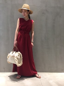 「PotioR（ポティオール）のアイテム」を使った、rinaさん（レディース・164cm）の春コーディネート