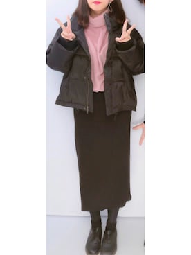 「プリクラ」｜キラさん（レディース・162cm）の冬コーディネート