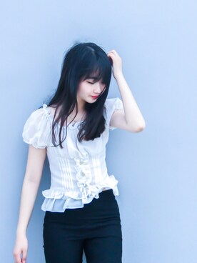 雨晴yq呐さんのコーディネート