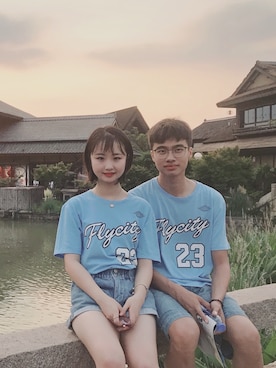 雨晴yq呐さんのコーディネート