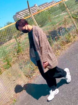 「アイテム（ステンカラーコート）」を使った、のりすけ。さん（メンズ・167cm・20代）の秋コーディネート