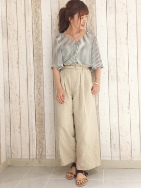 UNRELISH OFFICIALさん(レディース・155cm)の夏コーディネート