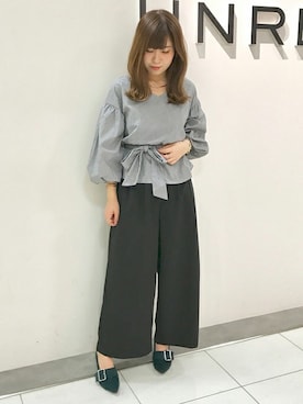 UNRELISH　OFFICIALさん（レディース・156cm）の秋コーディネート