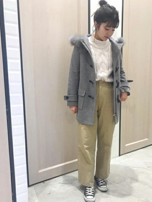 Unrelish Official Unrelish Hep Five店 Unrelishのダッフルコートを使ったコーディネート Wear