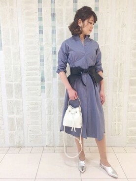 「UNRELISH（アンレリッシュ）のアイテム」を使った、UNRELISH　OFFICIALさん（レディース・167cm）の春コーディネート