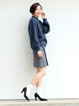 UNRELISH　OFFICIALさん（レディース・166cm）の冬コーディネート