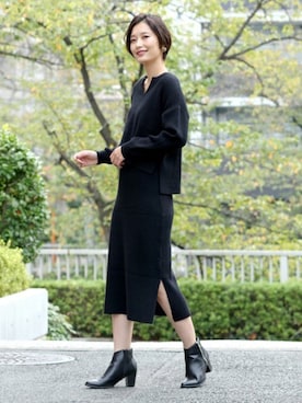 UNRELISH　OFFICIALさん（レディース・166cm）の冬コーディネート