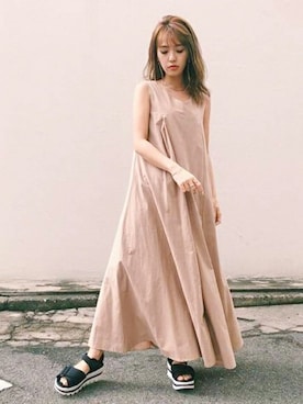 「UNRELISH」｜UNRELISH　OFFICIALさん（レディース・155cm）の春コーディネート