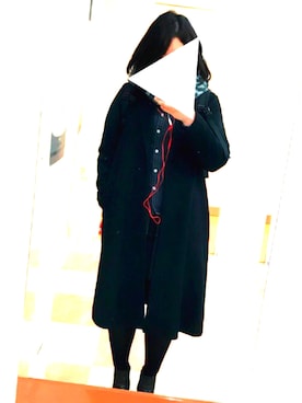 「ACHIEVERS（アチーバー）のアイテム」を使った、Ranさん（レディース・163cm）の冬コーディネート