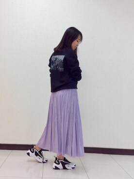 ルクールブラン横浜ジョイナス店スタッフさん(レディース・156cm)の冬コーディネート