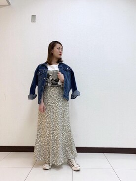 ルクールブラン横浜ジョイナス店スタッフさん（レディース・152cm）の春コーディネート