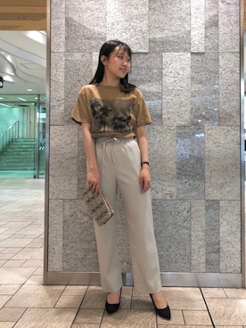 ルクールブラン横浜ジョイナス店スタッフさん(レディース・156cm)の春コーディネート