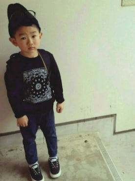 a-taさん(キッズ・110cm)の冬コーディネート