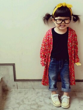 a-taさん（キッズ・110cm）の春コーディネート