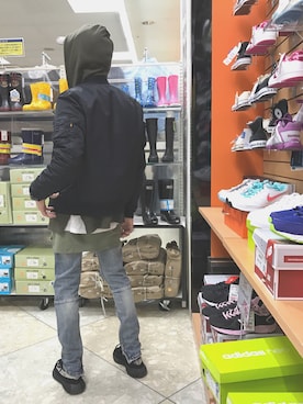 TTY®︎さん（メンズ・174cm）の冬コーディネート