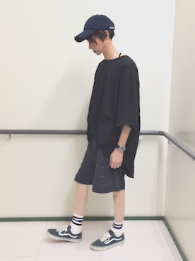 「SASQUATCHfabrix.（サスクワァッチファブリックス）のアイテム」を使った、TTY®︎さん（メンズ・174cm）の夏コーディネート