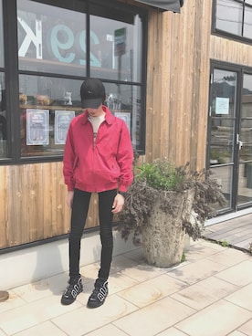 「crocodile（クロコダイル）のアイテム（ジャケット/アウター）」を使った、TTY®︎さん（メンズ・174cm）の春コーディネート