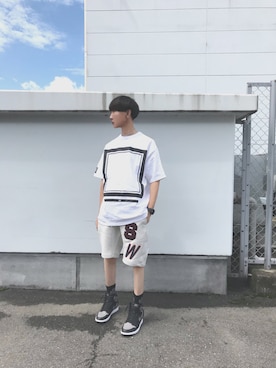 「ELVIRA」｜TTY®︎さん（メンズ・174cm）の夏コーディネート