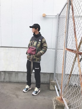 「Yeezy（イージー）のアイテム（キャップ）」を使った、TTY®︎さん（メンズ・174cm）の冬コーディネート