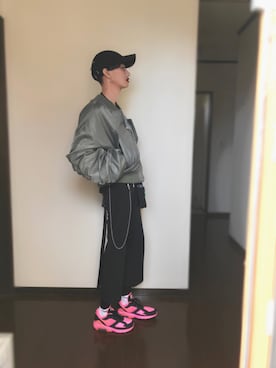 「R.SHEMISTEのアイテム」を使った、TTY®︎さん（メンズ・174cm）の冬コーディネート