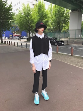 「ADER error（アーダーエラー）のアイテム」を使った、TTY®︎さん（メンズ・174cm）の春コーディネート