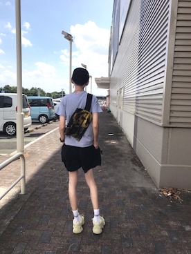「Gosha Rubchinskiy（ゴーシャラブチンスキー）のアイテム（レッグウェア）」を使った、TTY®︎さん（メンズ・174cm）の夏コーディネート
