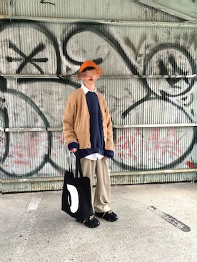 「13MONTH（サーティーンマンス）のアイテム」を使った、TTY®︎さん（メンズ・174cm）の冬コーディネート